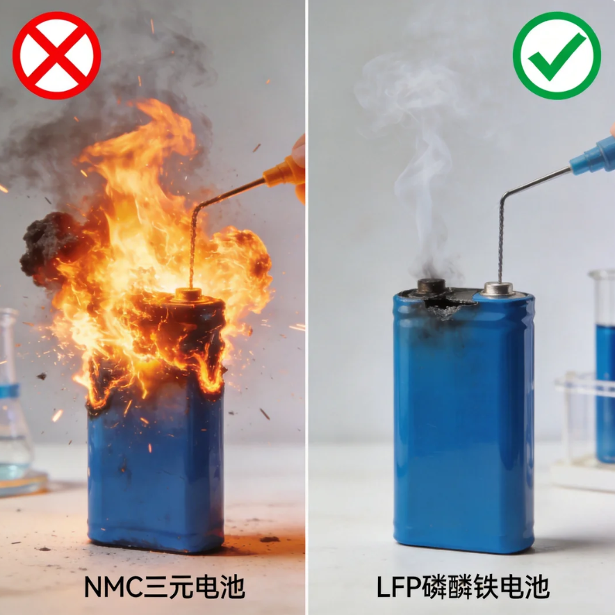 The "Chemical Blind Box": Why Putting Ternary Lithium Indoors is Playing with Fire